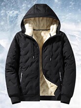 S 71369 Men's Winter Fleece Hooded Jacket �������������
