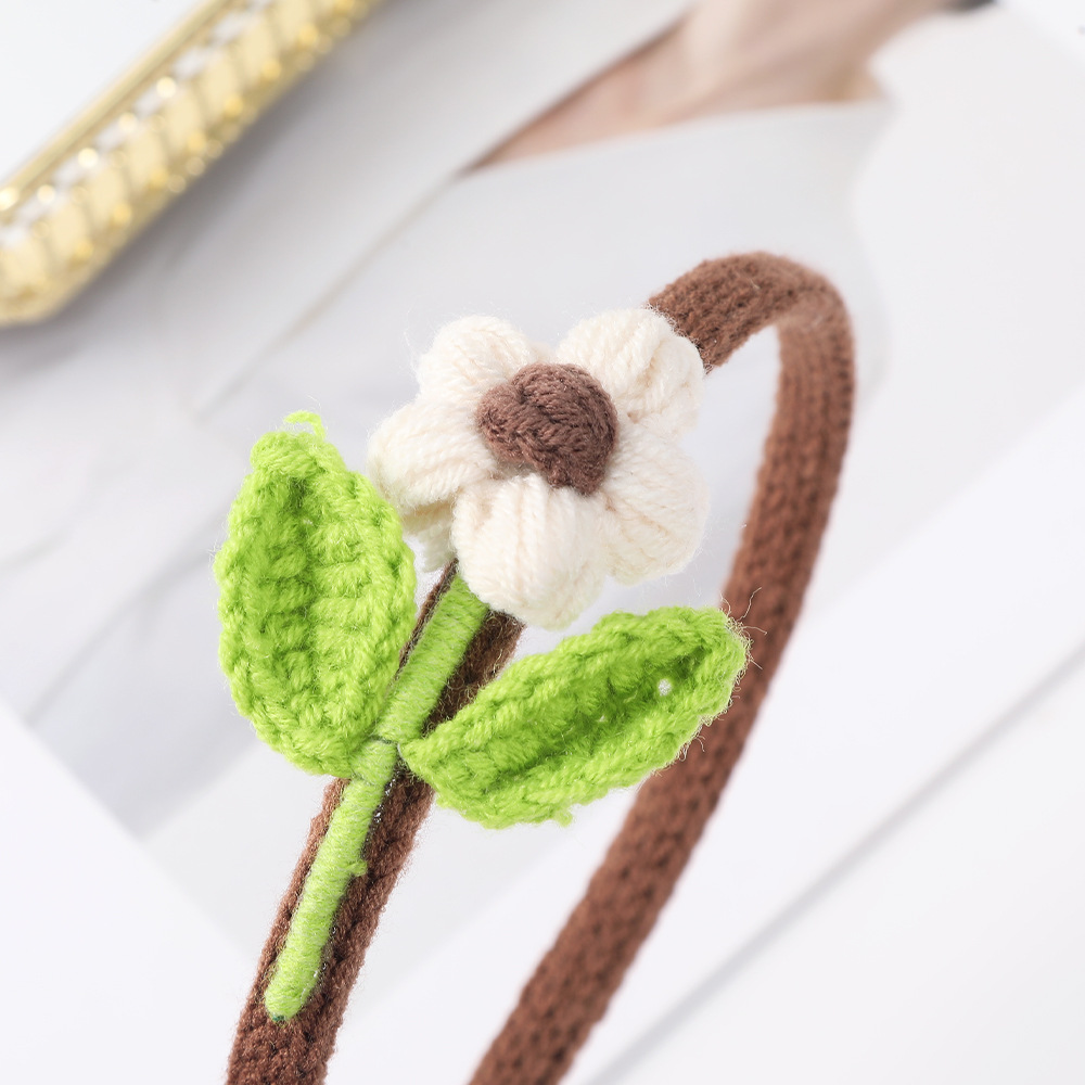 Femmes Fleur Pastorale Style Simple Chiffon Bande De Cheveux display picture 9