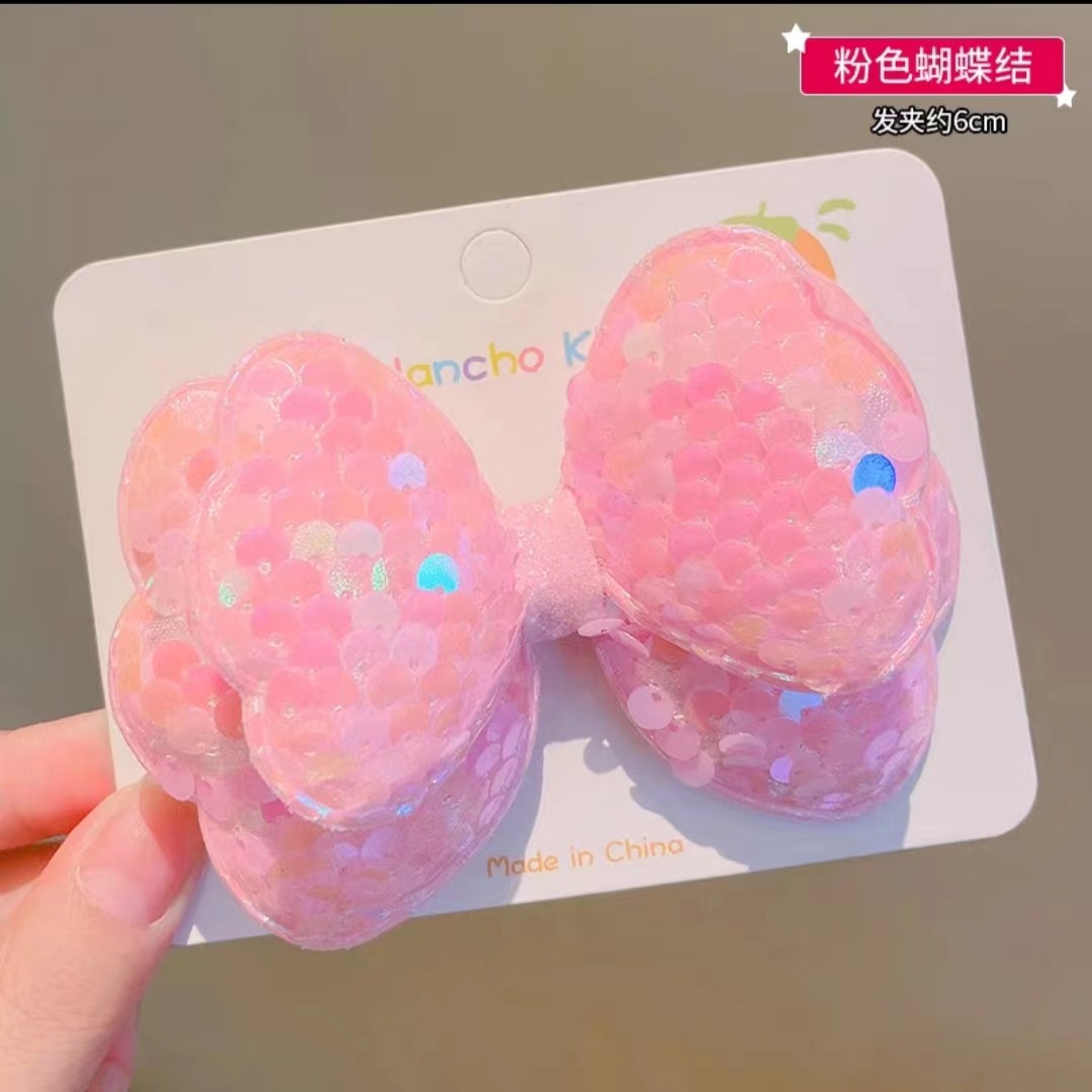 9 핑크 화려한 [나비 넥타이]