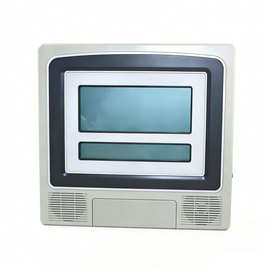 HA-4012  table clock  跨境闹钟 方形台钟外贸万年历 客厅挂钟