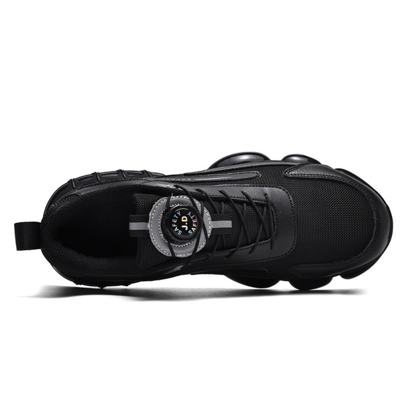 Men Special Work Shoes Men's Anti-Smash Anti-Puncture Steel Toe Lightweight Non-Slip Wear-Resistant Safety Work For Construction Site Fl Yknit_vogvips.com