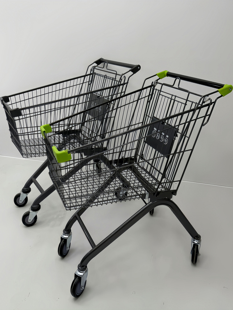 超市手推车理货车商场购物车仓库家用便利店买菜车儿童小推车