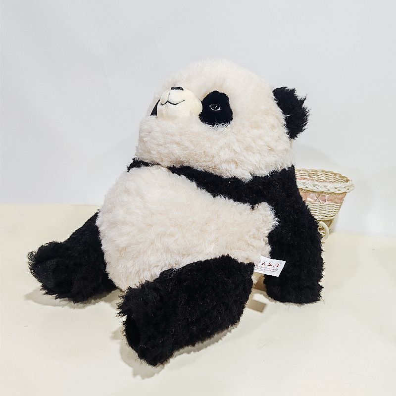Lindo oso de peluche gordo, muñeco de panda, oso polar, oso de abrazo, almohada de animal, transfronterizo