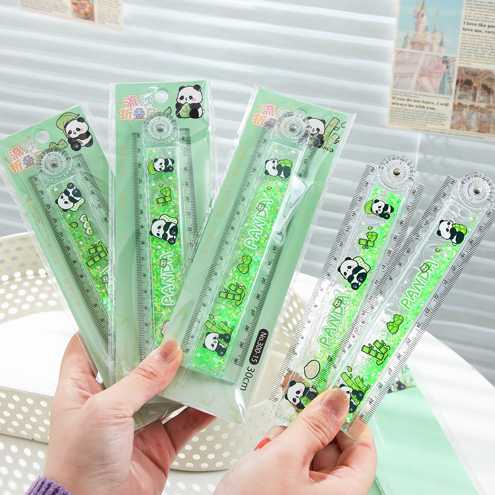 300-15 Regla plegable de arena flotante panda * 1