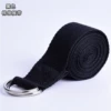 Cotton stretch belt black