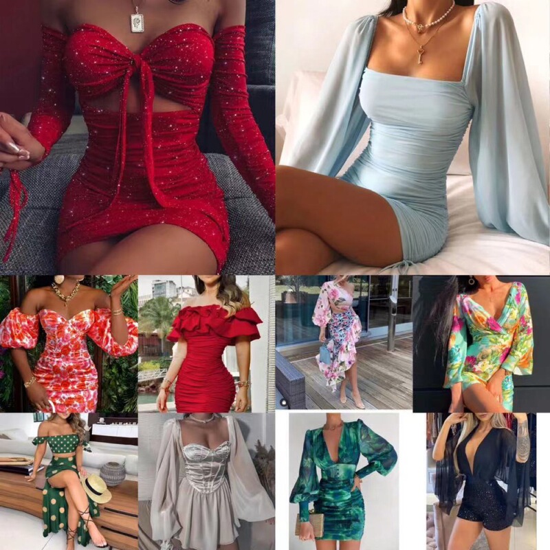 Shein Foreign Trade Original Sexy Bodycon Nightclub Short Dress Sexy Dress Spicy Girl Chiffon Dress Supply Shein Foreign Trade Original Sexy Bodycon Nightclub Short Dress Sexy Dress Spicy Girl Chiffon Dress Supply