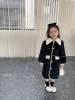 Demi-season dress, quilted suit, for 3-8 years old