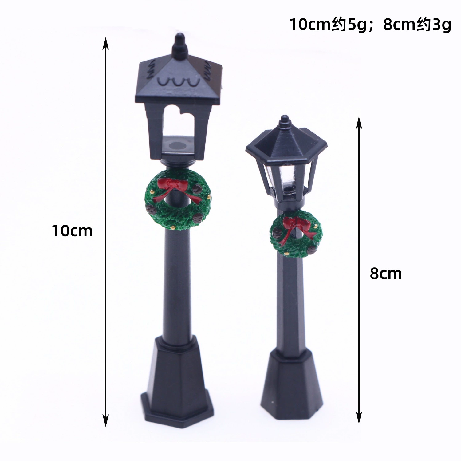 Кукольный домик Рождественские ворота мини-имитация гирлянды уличный фонарь BJD микро-пейзаж сцены реквизит декоративная модель аксессуар