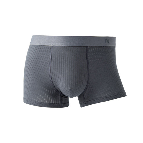 Marden Workwear Invisible Breathable Antibacterial Four-Corner Cotton Men's Large Size Thin Exercise Shorts Underpants Straight-Inseam Underwear for Men