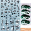 Nail stickers, Japanese three dimensional line adhesive fake nails for nails, suitable for import, new collection, 3D