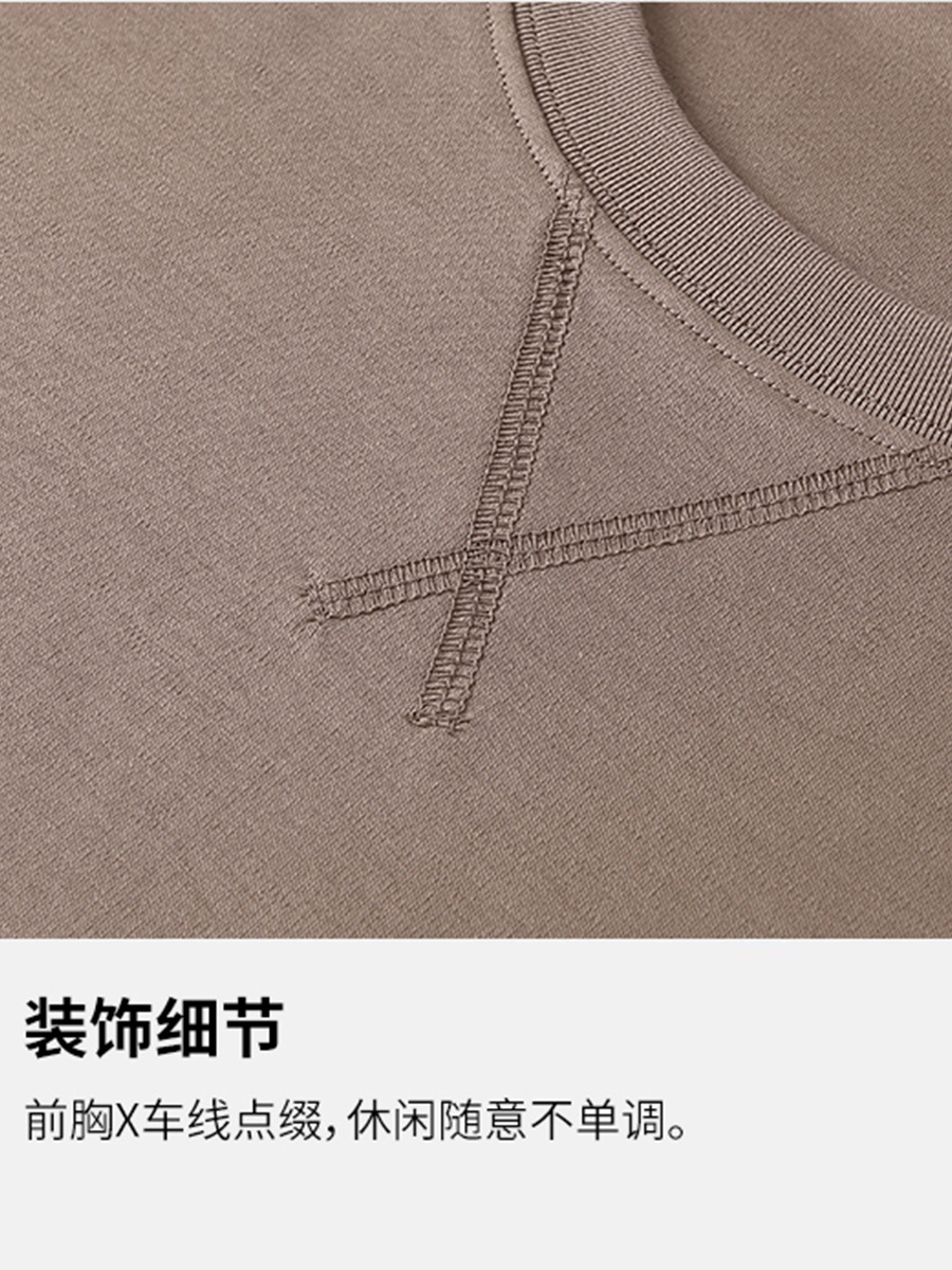 Camiseta de manga corta para hombre, de algodón y poliéster, de lujo ligero, de alta gama, color blanco puro, estilo casual, para verano, personalizada, paquete de 60 unidades image 4