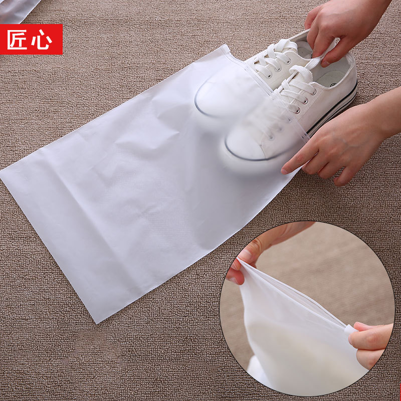 CPE plastic clothing packaging bag waterproof sandpaper zipper bag socks underwear packaging bag clothing storage self-sealing bag
