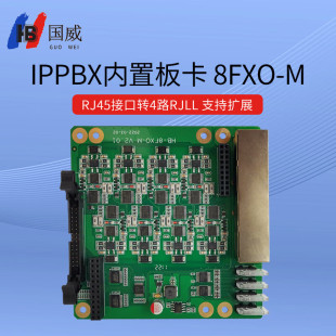 Guowei HB1930 8-way external motherboard digital program-controlled IP telephone exchange network IPPBX voice network