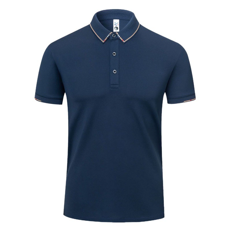 Многоцветная рубашка-поло с коротким рукавом и лацканами, с возможностью печати и вышивки, рекламная, с логотипом, униформа, корпоративная, для самостоятельного оформления