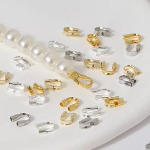 ��ɫ��18K��U�ΊA������ DIY����朴����Ʒ��β��