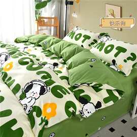 碎花小清新床品四件套全棉小清新AB版四件套亲肤柔软四件套批发