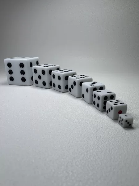 Right Angle Square Corner White Background Black Dot 5Mm8Mm10Mm12Mm14Mm16Mm18Mm25Mm Environmentally Friendly Acrylic Dice