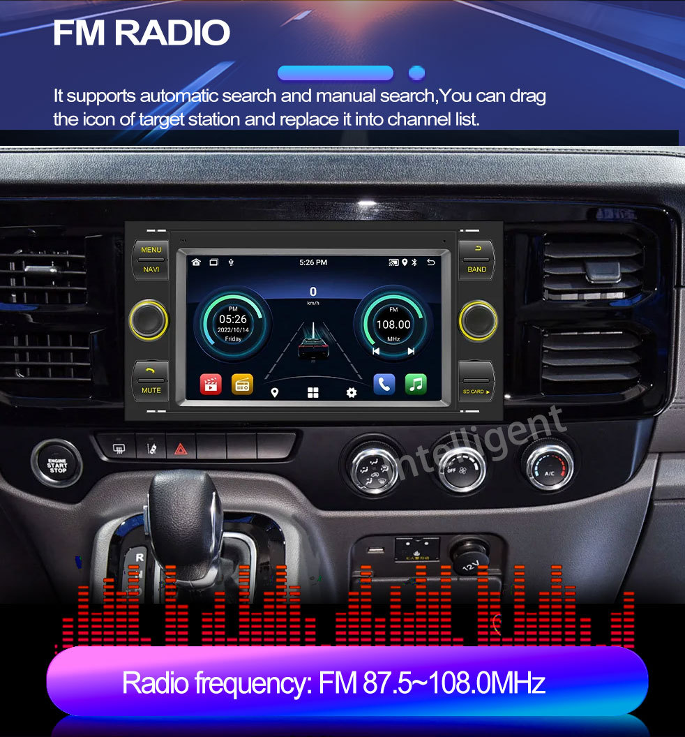 Suitable for 2005-2011 Ford Transit Car Android Gps Navigation Bluetooth Mp5 Player Carplay Navigation Device