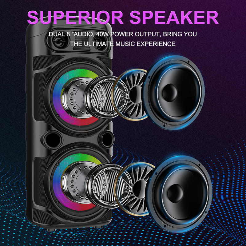 Sing-e dec s8210sメーカー卸売り屋外bluetoothスピーカー演出家庭用k歌マイク付き大音響|undefined