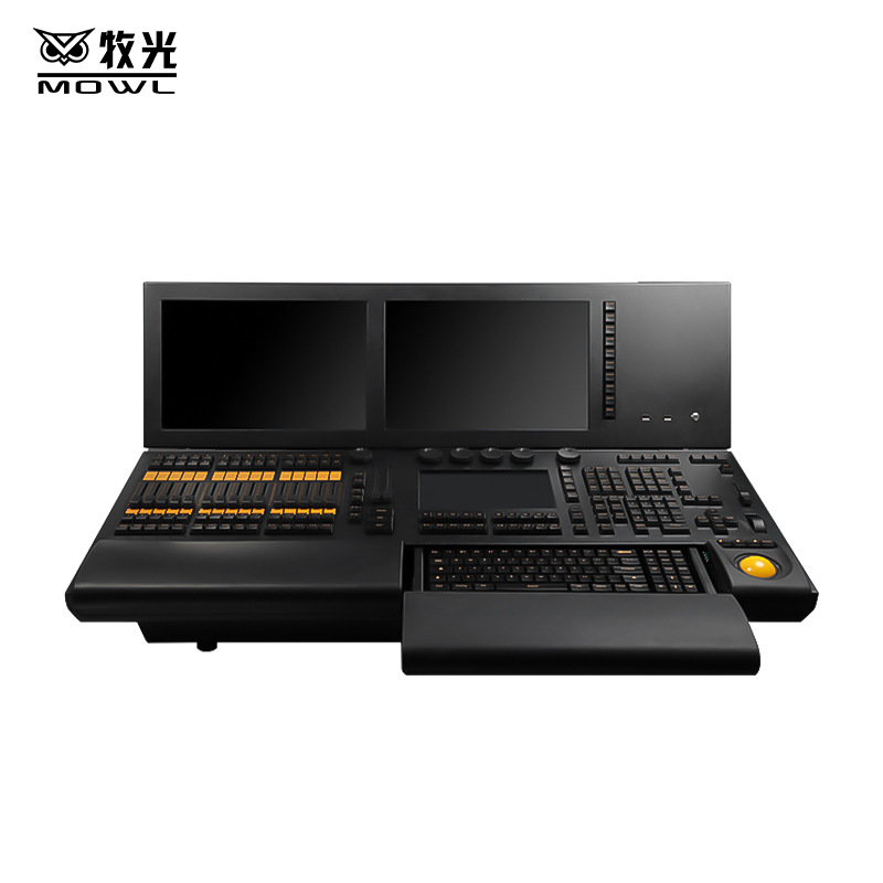 Consola de iluminación ma2 Barra Grande rendimiento consola de iluminación MA pantalla táctil DMX controlador de caballo negro consola de luz de escenario