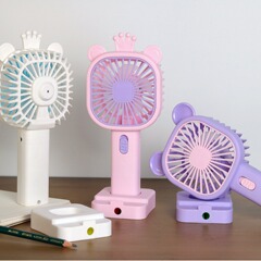 2024 New Model Lead Pencil Knife Charging Handheld Fan USB Charging Portable Student Children Gift Mini Fan