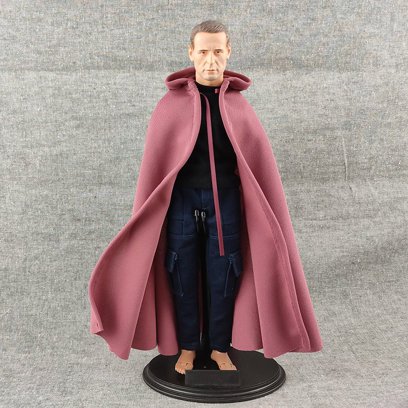 1/6 soldado capa bjd30cm capa muñeca ropa modelo muñeca ropa móvil Star Wars Luke Naruto Sasuke