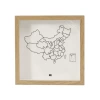 Log Color-Map Frame-Traveling Through China
