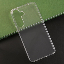 适用三星GalaxyS25透明手机壳S24防水纹TPU素材S23保护套S21Plus