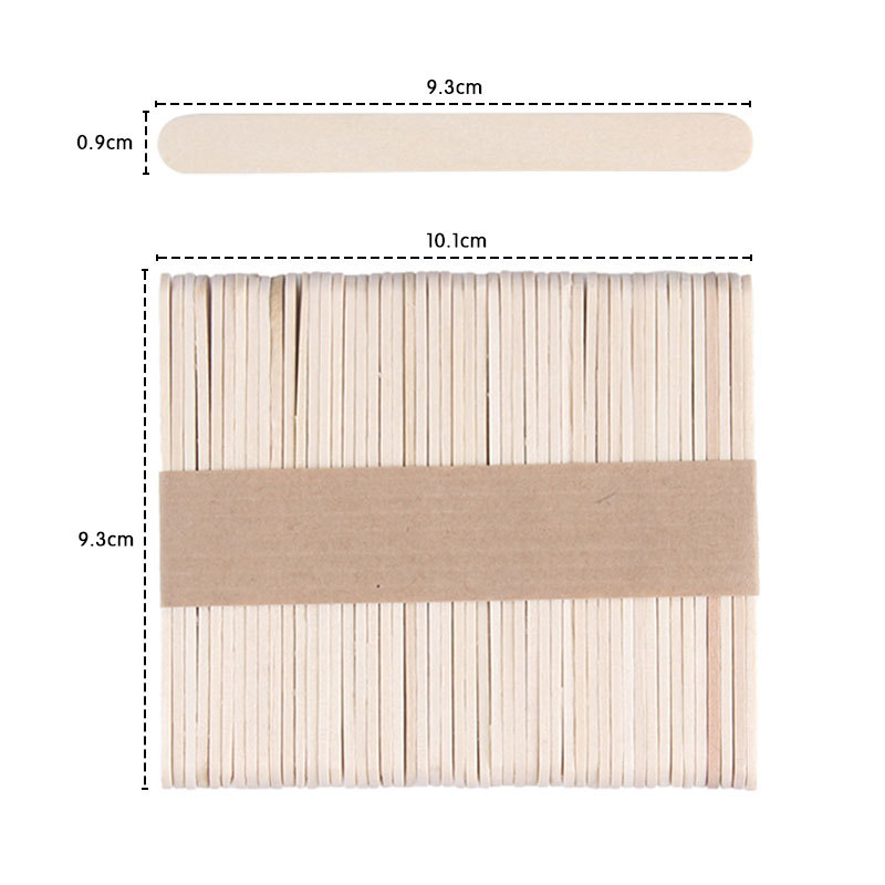 Molde de helado casero helado pudín elíptico helado viejo helado molde de helado con palo y cubierta en stock