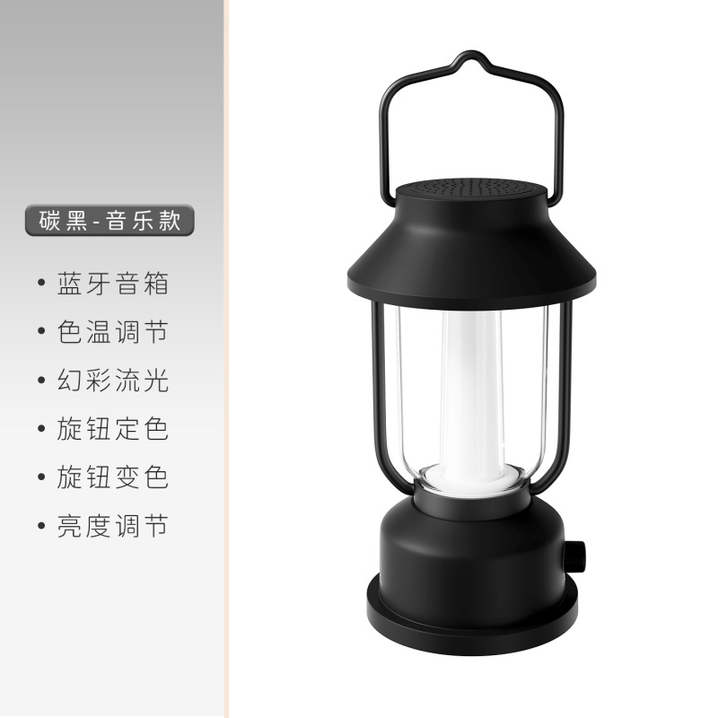 LED跨境户外露营氛围充电超长续航夜灯塔应急手电帐篷照明小夜灯|undefined