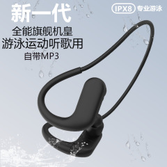 2025新型8級防水水泳運動bluetoothイヤホン内蔵8gメモリカードmp 3一体プレーヤー