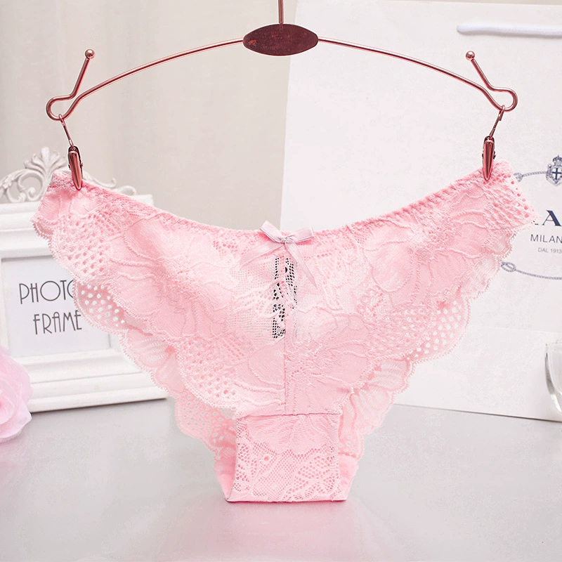 Сексуальные кружевные брюки, underwear с бантиком, для импорта