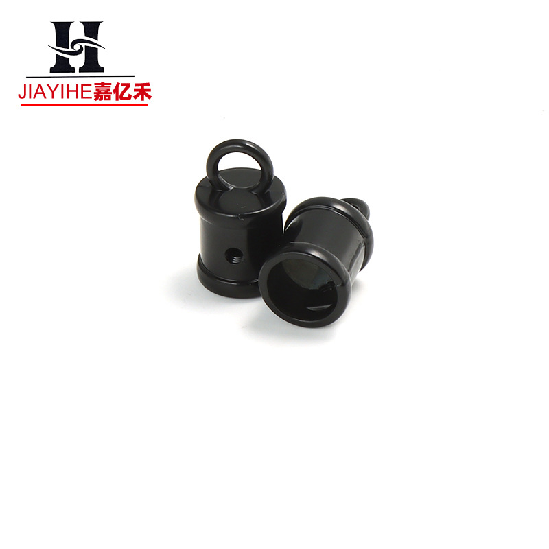 Spot aleación de zinc natación negro reloj colgante accesorios de cuerda de cubo cuerda de correa de tejido cola hebilla de reloj colgante octogonal