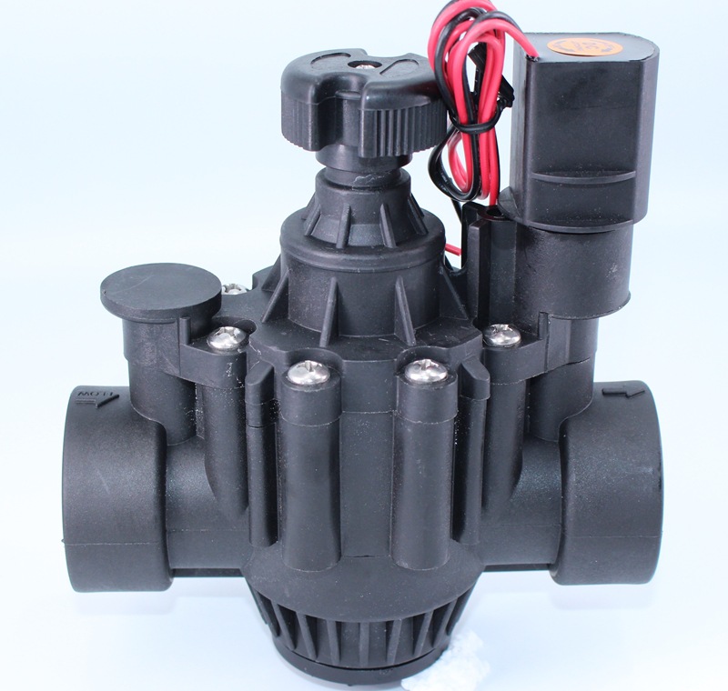 大量供应农业景观园林除尘降温灌溉水用自动控制系统塑料电磁阀