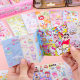 Cartoon Seal Sticker Creative Food Play Sticker Children's Hand Account Sticker DIY Decoration Material Sticker Cup Sticker Gift