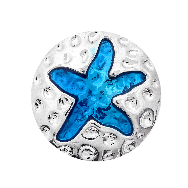 1 Piece Alloy Starfish Pendant display picture 1