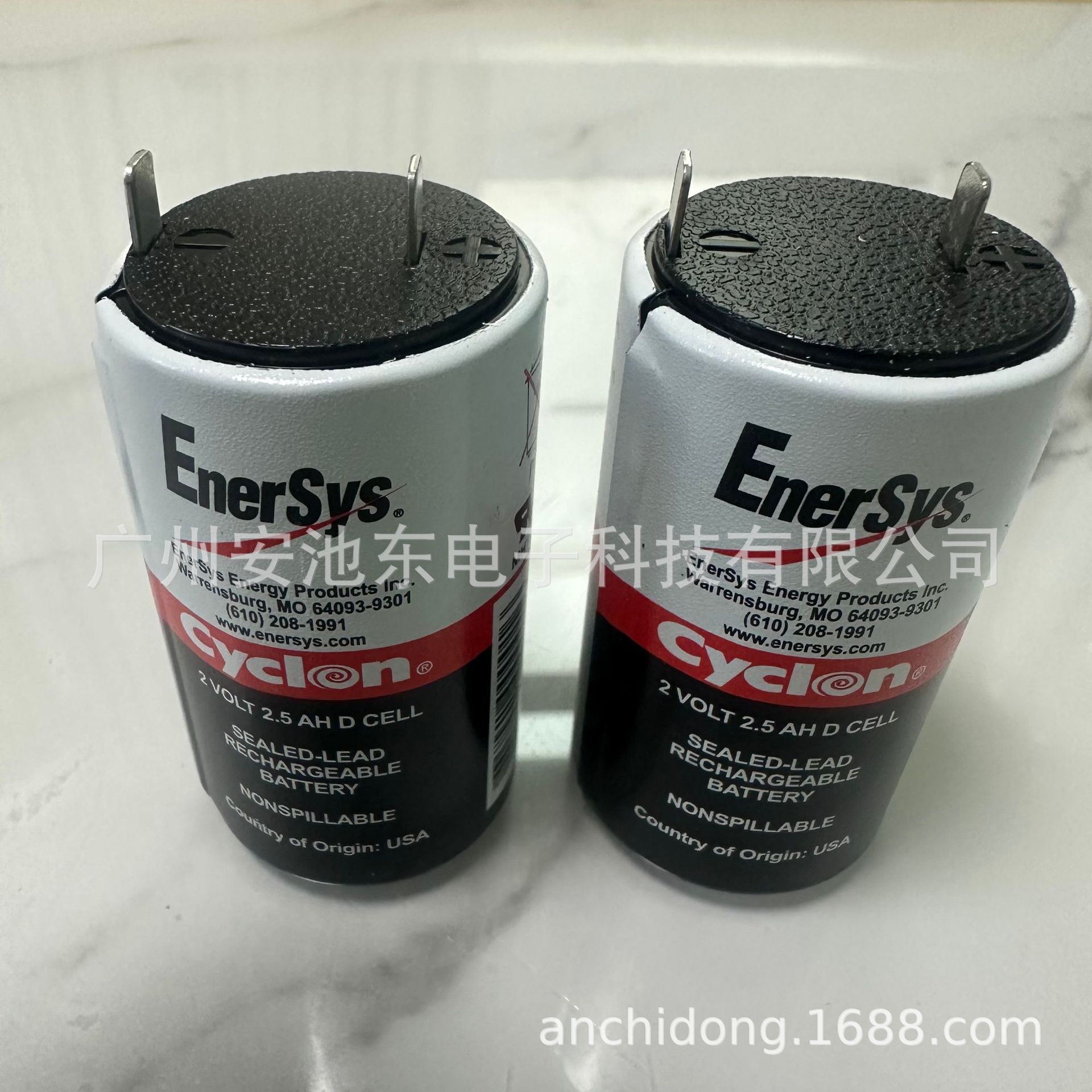 cyclon 西科龙 0800-0004  2V5AH 全新  美国  西科龙电池