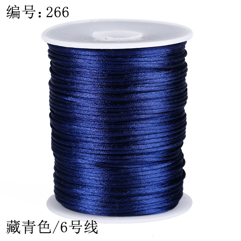 中国結びロープ 6 号 2 ミリメートル韓国糸赤いロープペンダント編組ハンドロープジュエリーアクセサリー材料卸売|undefined