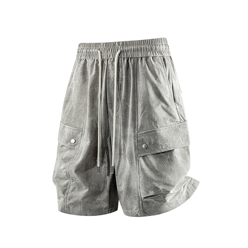 Cross-Border Wholesale American Retro Multi-Pocket Work Shorts for Men and Women, Summer Outdoor Wear, Moisture-Wicking, Loose Fit, Versatile Cross-Border Wholesale American Retro Multi-Pocket Work Shorts for Men and Women, Summer Outdoor Wear, Moisture-Wicking, Loose Fit, Versatile