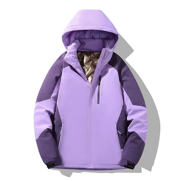 Graphene Cotton Jacket Autumn and Winter Men's and Women's Couple Jacket Cross-Border New Outdoor Windproof and Waterproof Detachable Hood Jacket