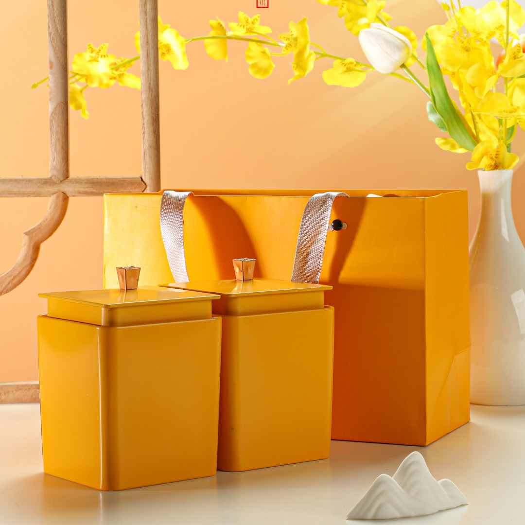 锥形茶叶罐礼袋装凤凰丹枞普洱红茶大红袍水仙安吉白茶绿茶铁观音