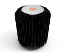 400wLED cooling fin COB lamp bead radiator sunflower round radiator led lamp radiator