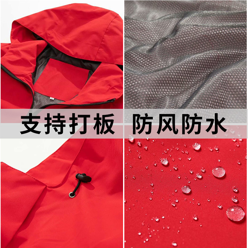 Otoño e invierno marca de moda publicidad camisa cultural ropa de trabajo actividades de hombres y mujeres ropa de trabajo a prueba de viento impermeable ropa de trabajo chaqueta personalizada
