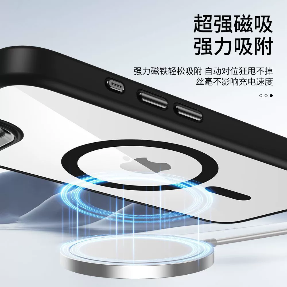 Чехол для совместимых телефонов Apple, металлический акриловый объектив, защита от падений