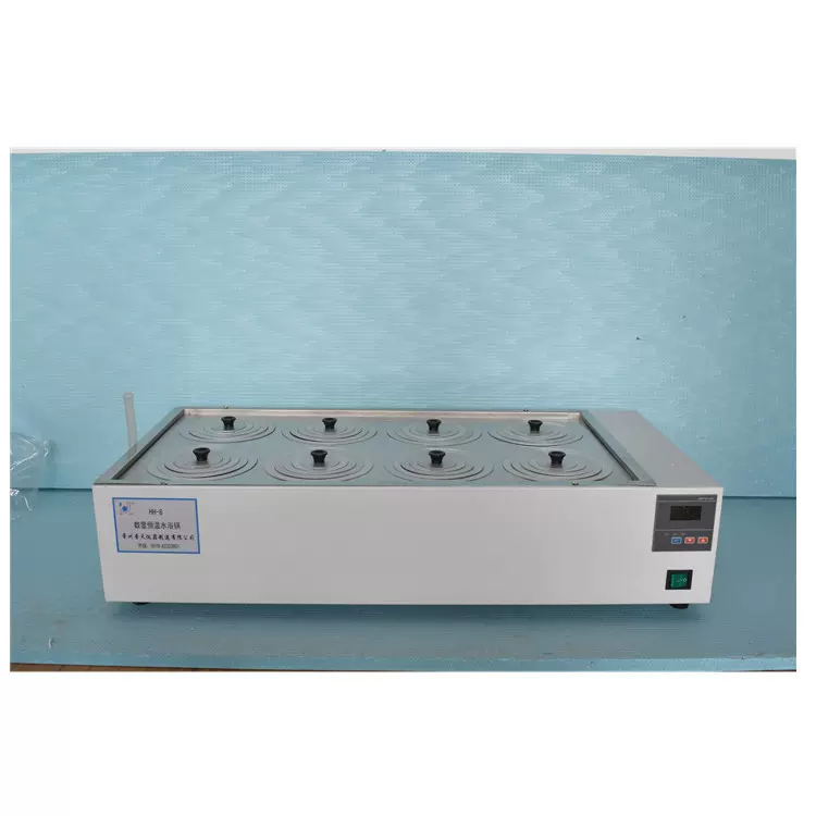 现货HH-8双列八孔恒温水浴锅 实验室智能数显加热恒温水浴锅批发