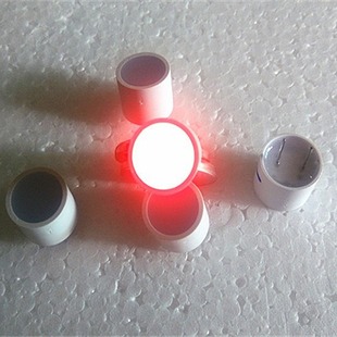 Factory Direct Supply Digital tube LED game machine light flat tube round head 12MM bright red 2 cores