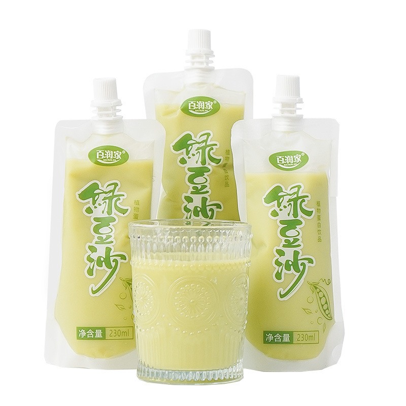 百润家绿豆沙饮料袋装夏季消暑玉米植物小饮品早餐绿豆汤包邮批发|undefined