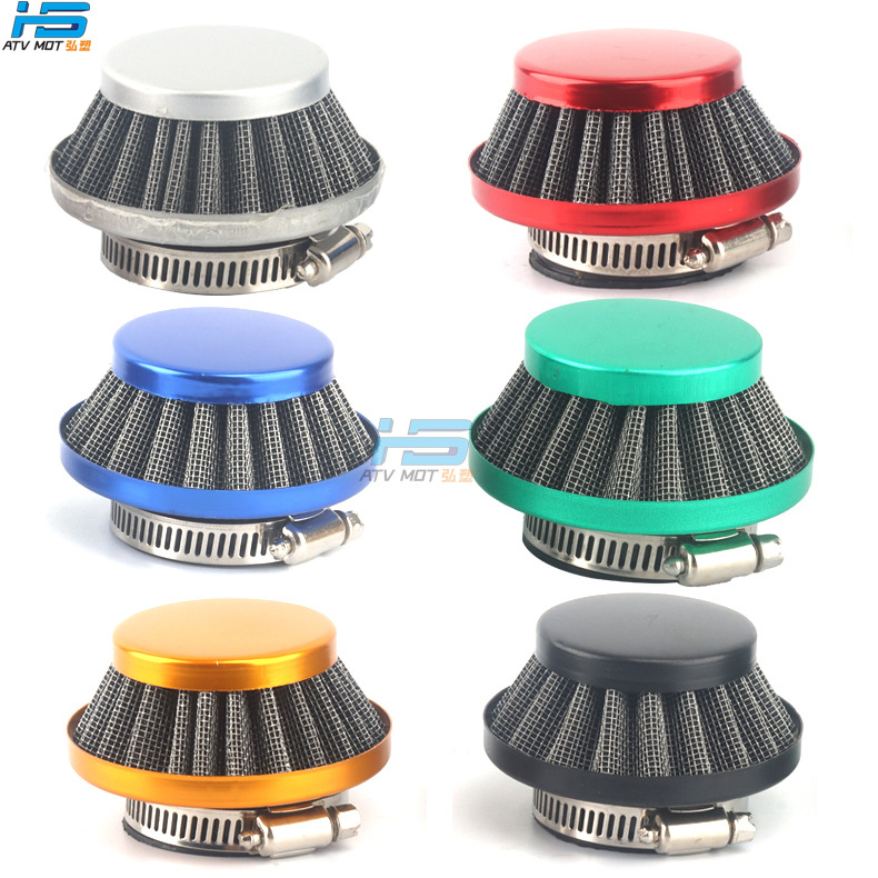 4749Cc Mini Motorcycle Scooter Colorful Air Filter Carburetor Filter Element Mushroom Head 30mm