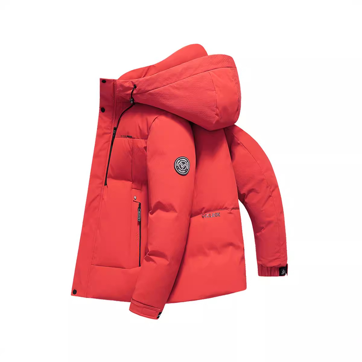 卫优90鸭绒羽绒服男冬季新款连帽休闲百搭连帽保暖中青年羽绒外套