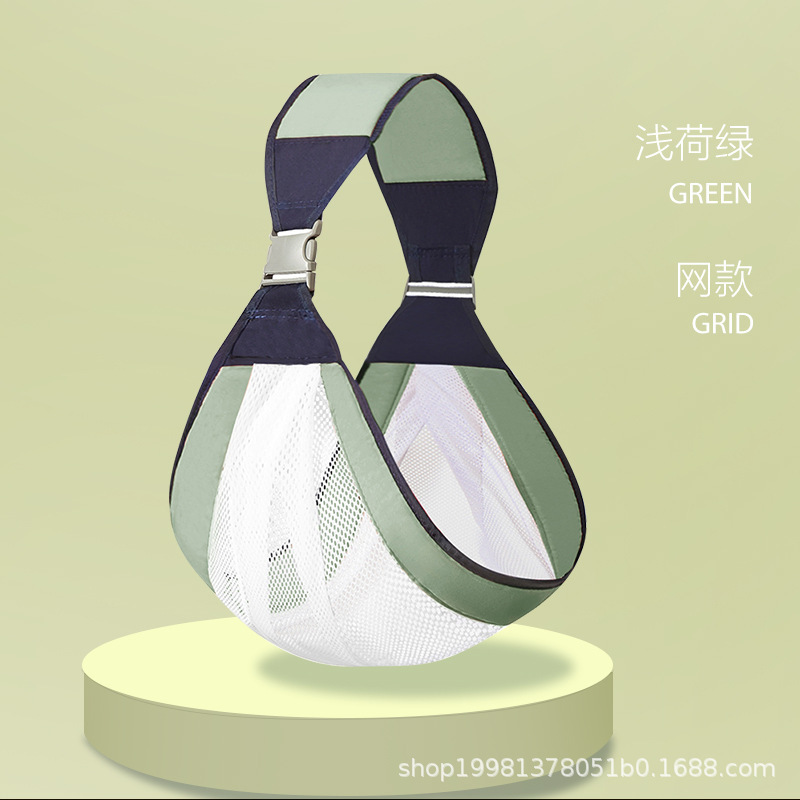 Recién nacido bebé mochila bebé cintura taburete actualización individual y doble ajustable bebé Correa portátil horizontal que sostiene la malla de Sears